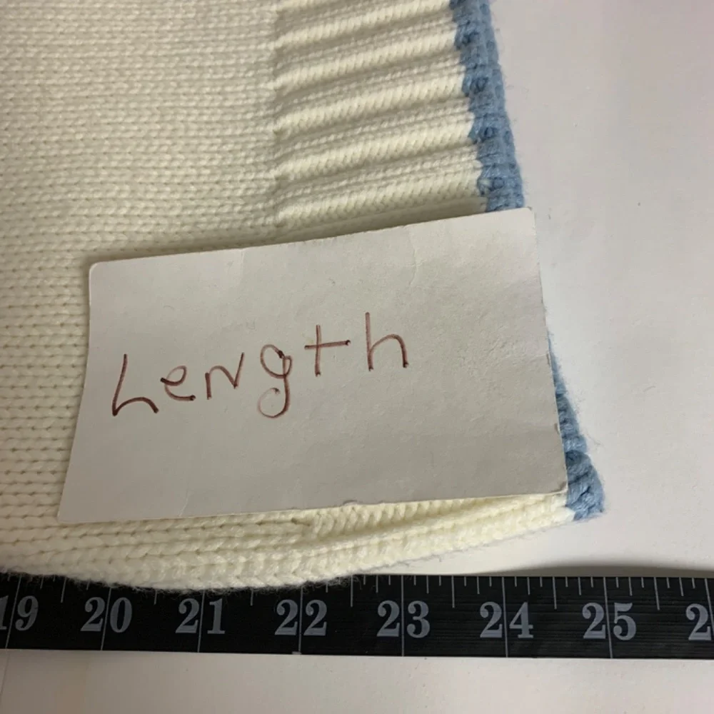 Turtleneck Sweater Snowflake Sequins Winter Grandma Mature Modest Women’s SZ XL - Picture 9 of 10